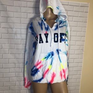 Bloom + Pop Tops Juniors Bloom +Pop Size Small Sweatshirt Hooded New